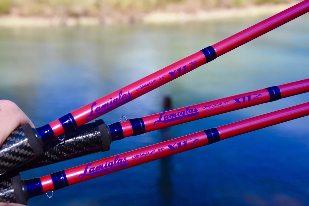 Lamiglas LX 90 MHSGHP | X11 Pink 9'0" 10-20lb (Salmon/Steelhead/Saltwater Spinning Rod) 4 Lamiglas LX 90 MHSGHP | X11 Pink 9'0" 10-20lb (Salmon/Steelhead/Saltwater Spinning Rod)