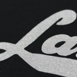 APPAREL & GEAR Lamiglas Black W/ Silver Logo T-Shirt