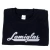 Lamiglas Black W/ Grey Logo T-Shirt APPAREL & GEAR