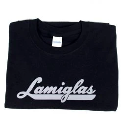 Lamiglas Black W/ Grey Logo T-Shirt APPAREL & GEAR