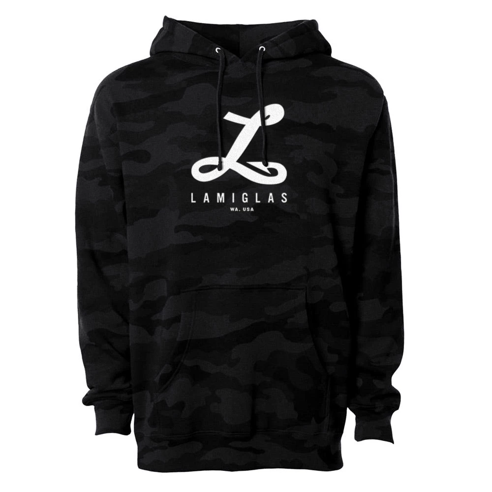 Lamiglas LamiHook Premium Black Camo Hoodie 3 Lamiglas LamiHook Premium Black Camo Hoodie