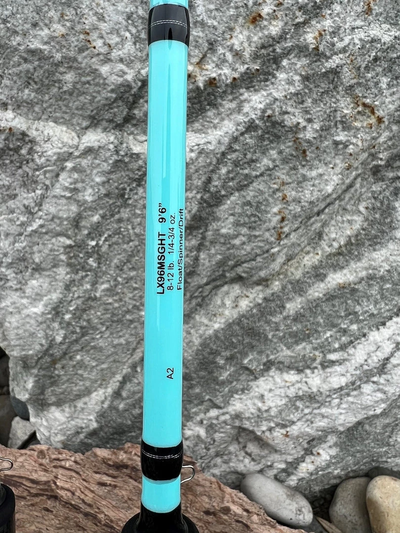 Lamiglas LX 96 MSGHT - X11 Teal 9'6" 8-12 1/4-3/4oz (Float/Spinner/Drift) 3 Lamiglas LX 96 MSGHT - X11 Teal 9'6" 8-12 1/4-3/4oz (Float/Spinner/Drift)